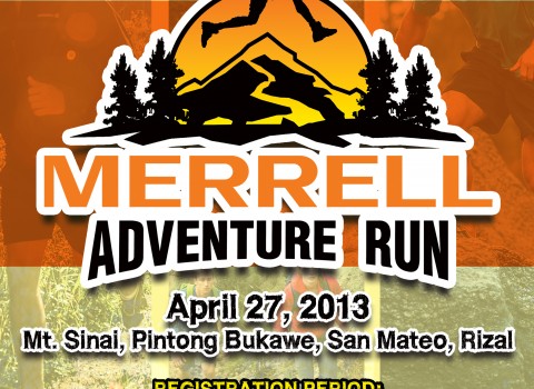 MerrelL Adventure Run 2013 Poster
