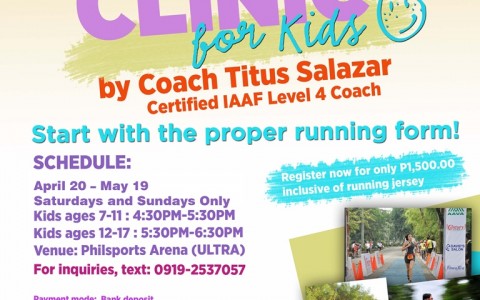 10-days-running-clinics-for-kids-weekends-2013-poster