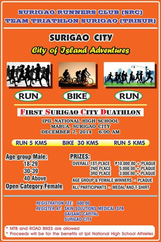 First-Surigao-City-Duathlon-Poster