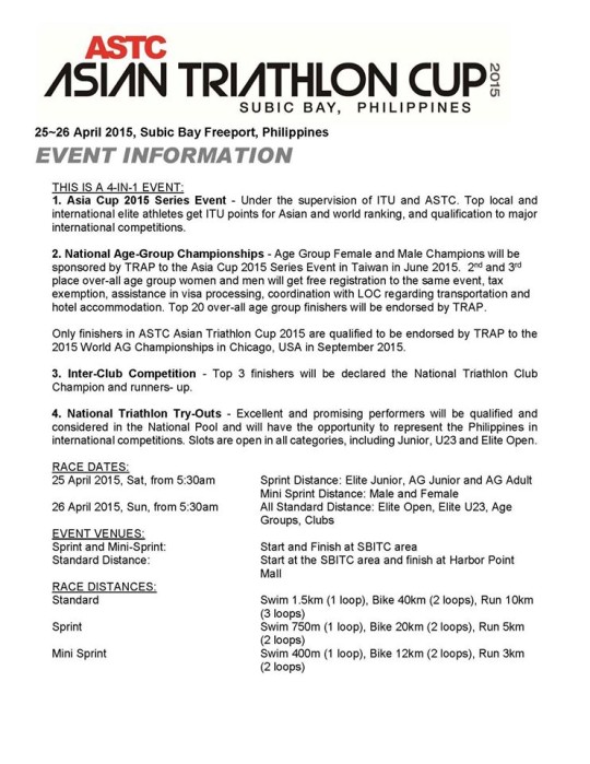 Asian-Triathlon-Cup-2015-Event-Info