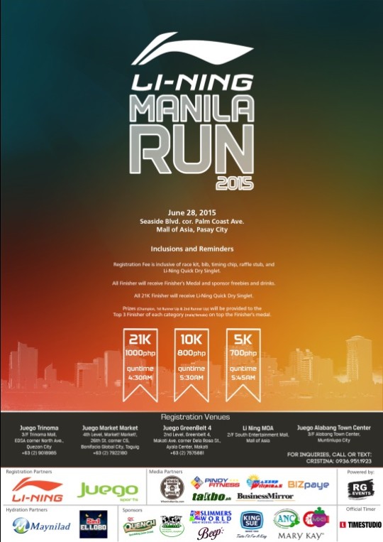 Li-Ning-Manila-Run-Poster