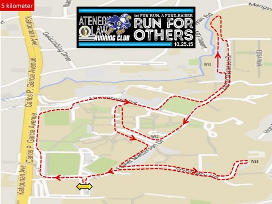 Ateneo-law-running-club-fun-run-route-map-5k