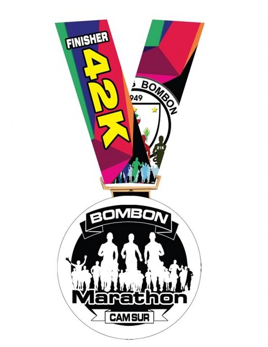 Bombon-Marathon-42K-Finishers-Medal