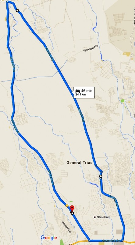 GenTri-360-City-Run-Race-Map