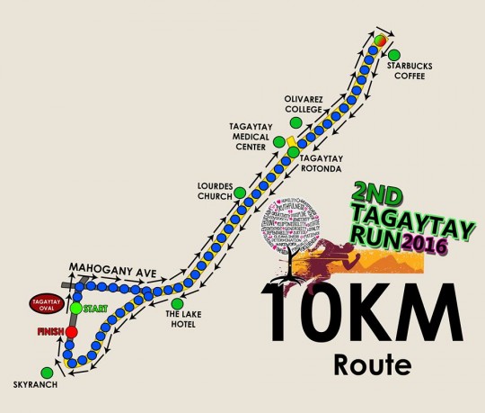 2nd-Tagaytay-RUn-10k-route