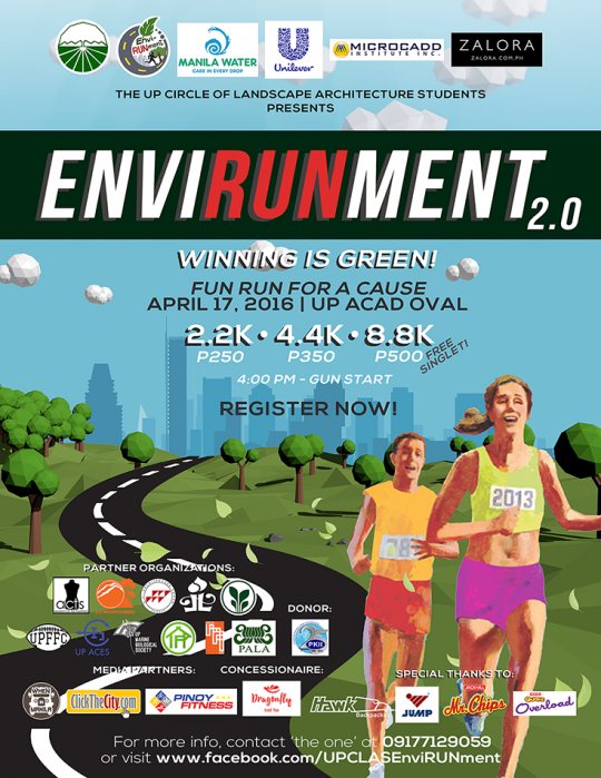 EnviRUNment 2.0 2016 @ UP Diliman | Pinoy Fitness