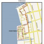 Rexona Run 2010 10K – Race Map