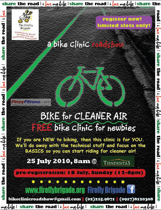 FREE bike clinic for newbies firefly brigade