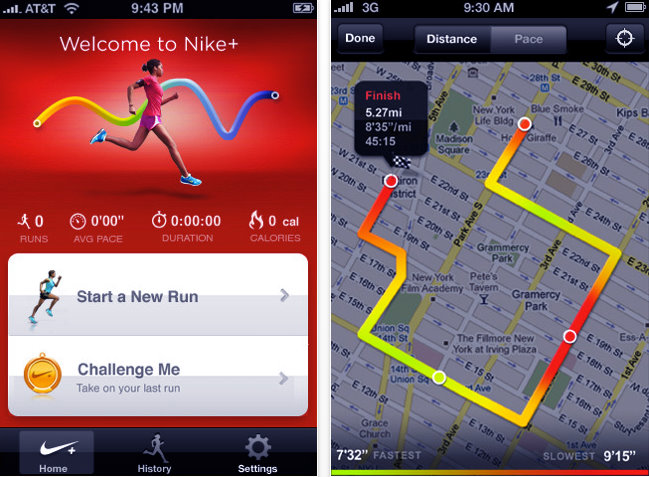 nike+ GPS app review