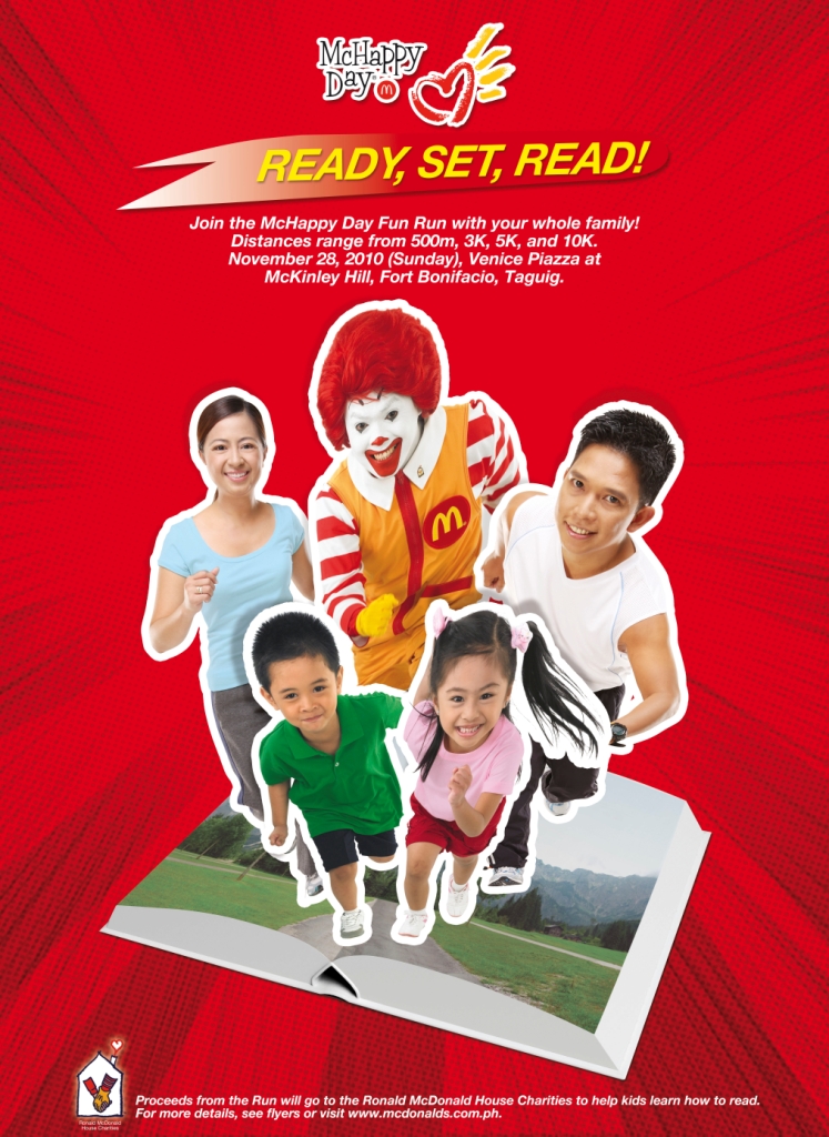McHappy Day Fun Run Poster McHappy Day Fun Run Poster