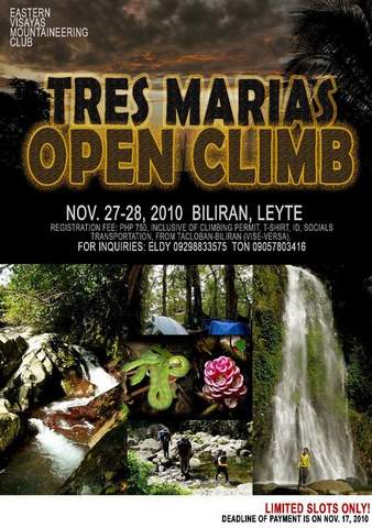 tres marias open climb 2010