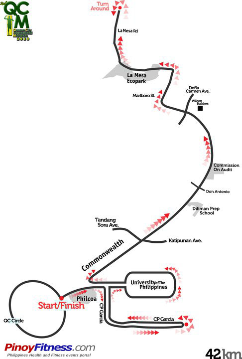 QCIM2 42K Race Map