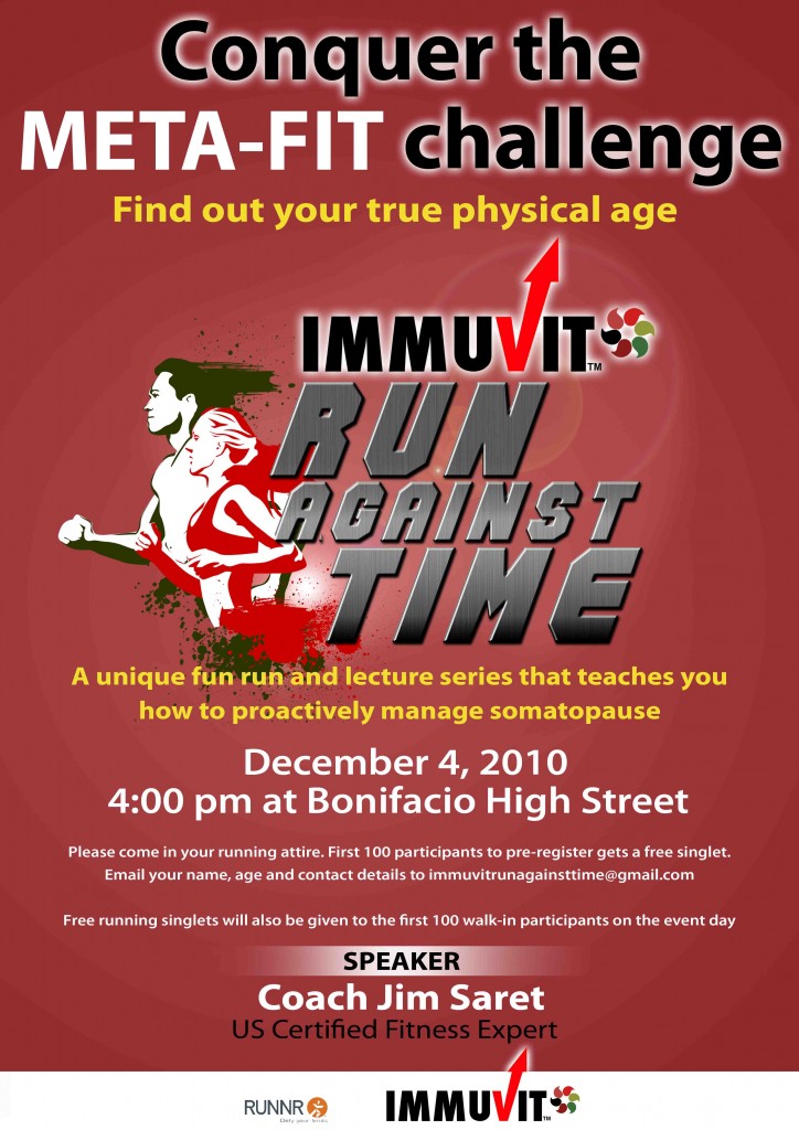 FINAL IMMUVIT RUN Against Time FINAL IMMUVIT RUN Against Time