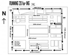 ING Running 20 - Race Route Map, Singlet and Shirt Design | Pinoy Fitness