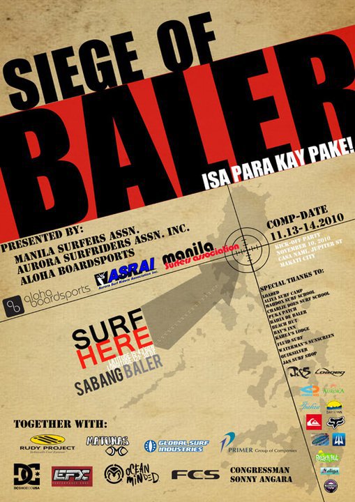 siege of baler - surf comp