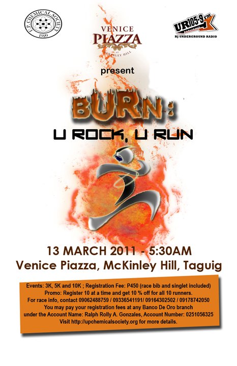 BURN-u-rock-u-run