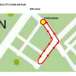 GREENFIELD CITY CLEAN AIR RUN 500M Map