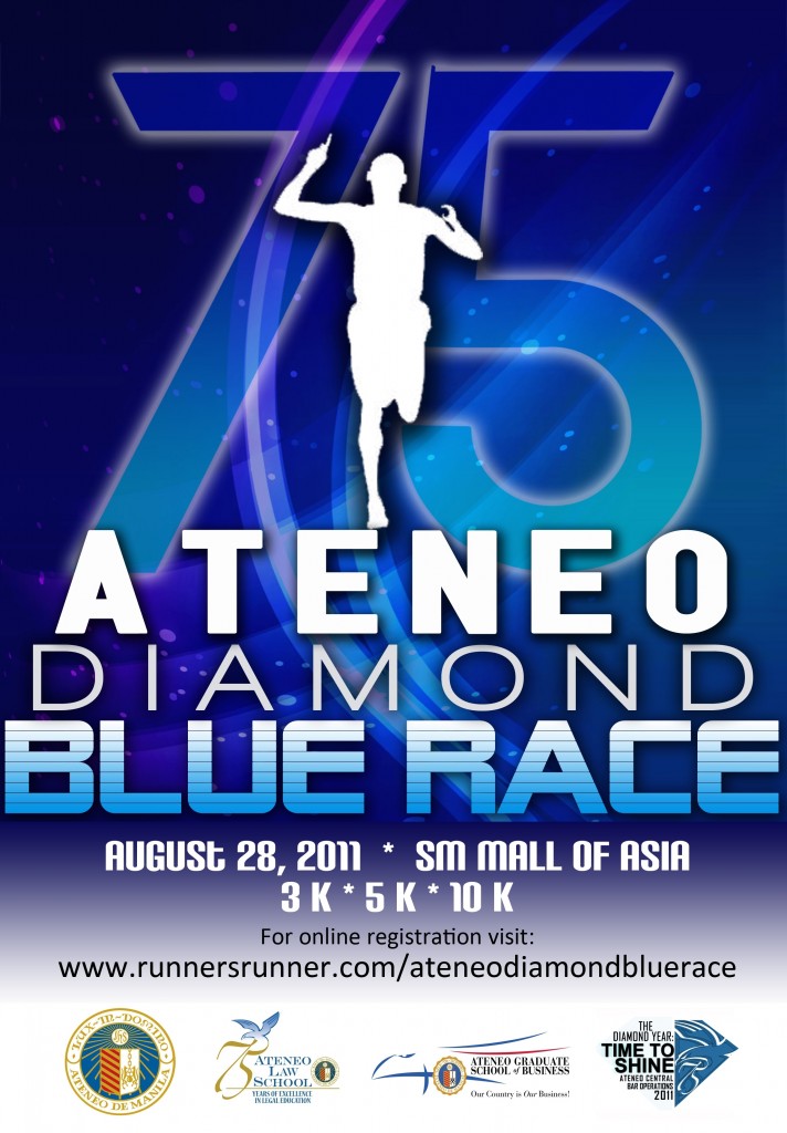 ateneo diamond race 2011 poster