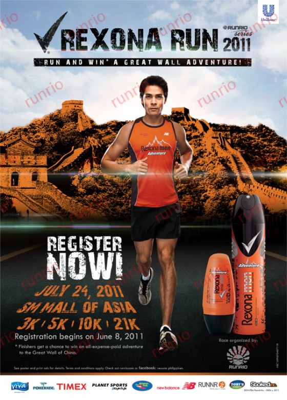 Rexona_Run_2011_poster