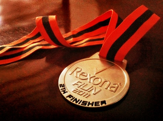 rexona-run-2011-medal