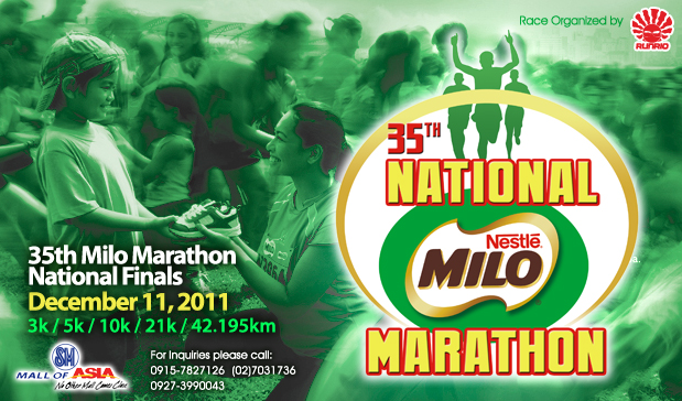 Milo Marathon 2011 Finals  results and photos