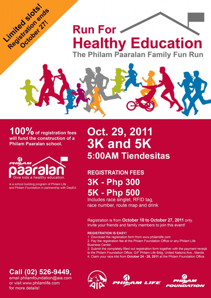 Run for Healthy Education_Oct27-2011 deadline Run for Healthy Education_Oct27-2011 deadline