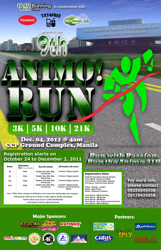 animo run 2011 revised poster