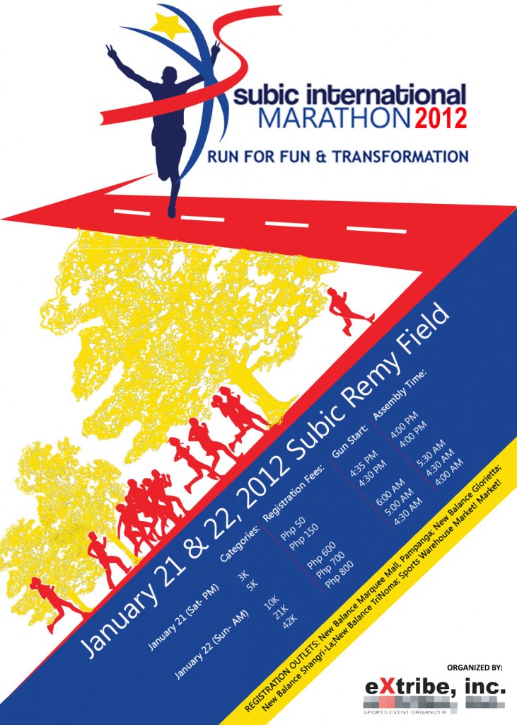 subic international marathon maps