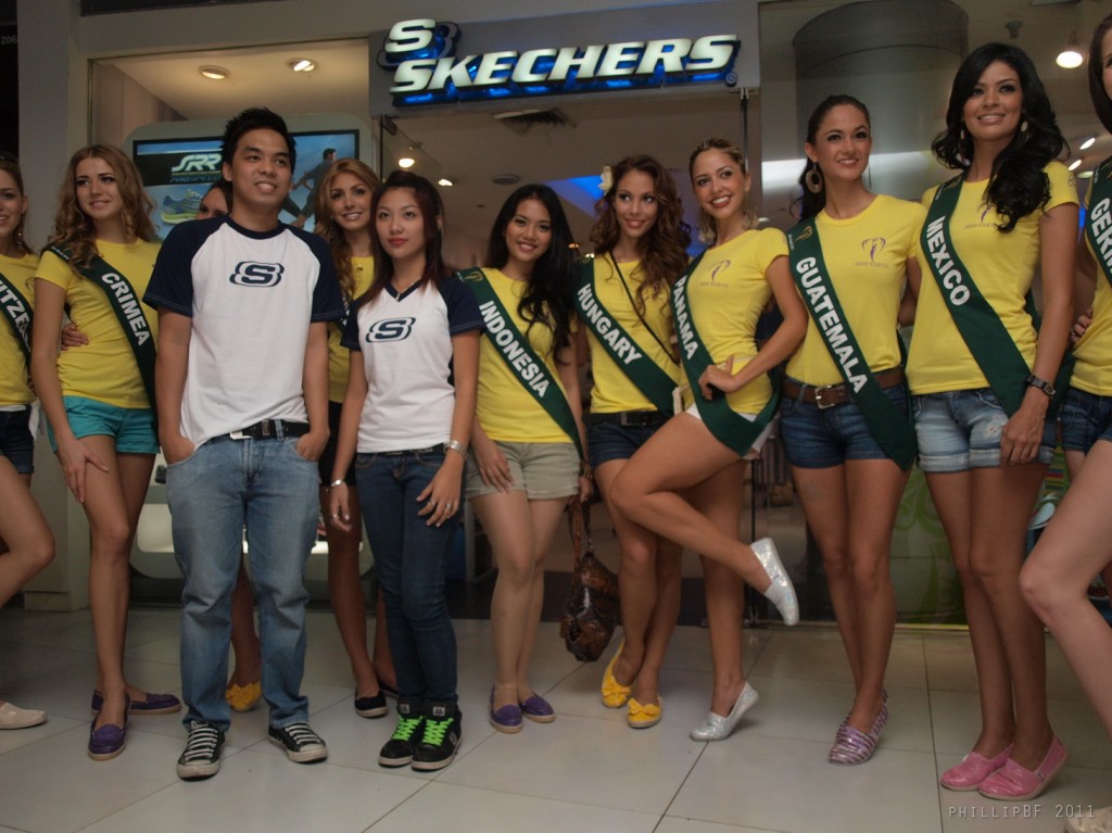 skechers + miss earth 2011 - 2