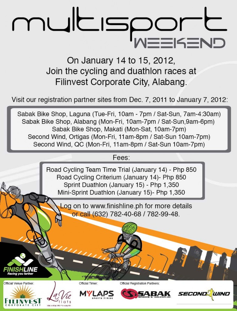 Multisport Weekend Leg 1 Poster 2012 Multisport Weekend Leg 1 Poster 2012