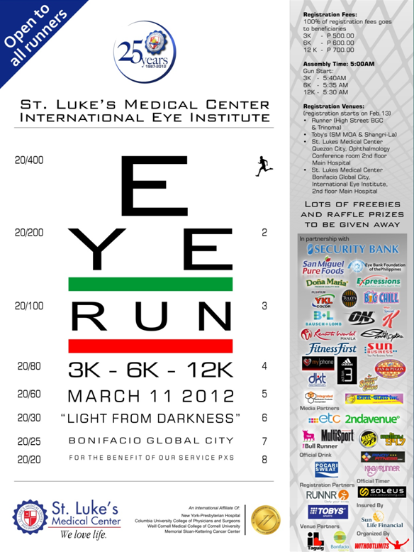 eye run 2012 results and photos