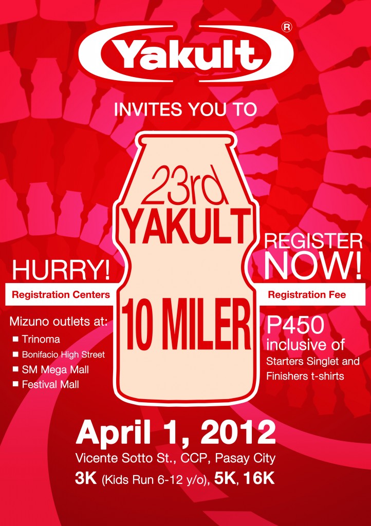 yakult run 2012 results and photos