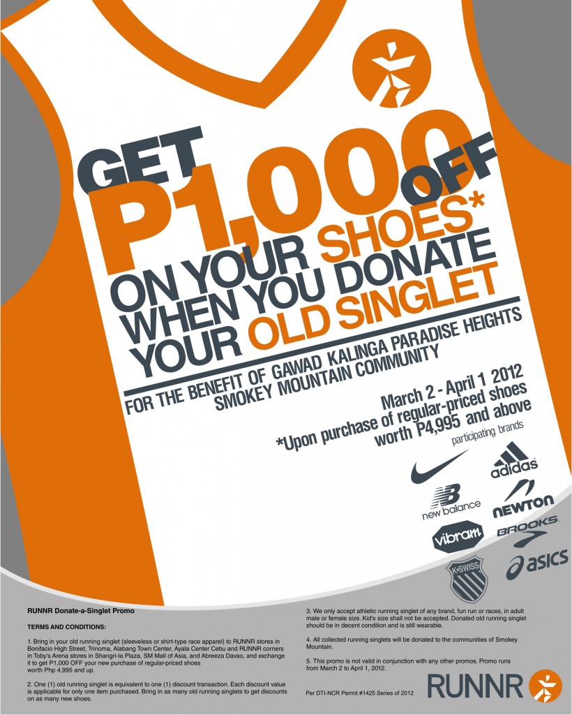 RUNNR Singlet Promo 2012