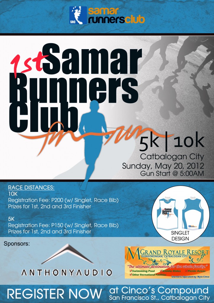 1st Samar Runners Club May 20, 2012 Pinoy Fitness