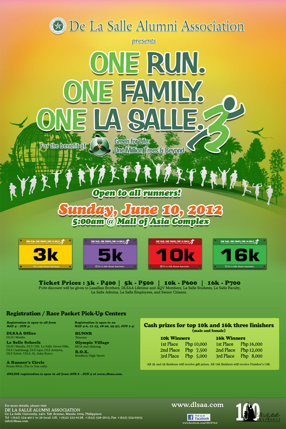 One Run One Family One La Salle Run 3 race results and photos