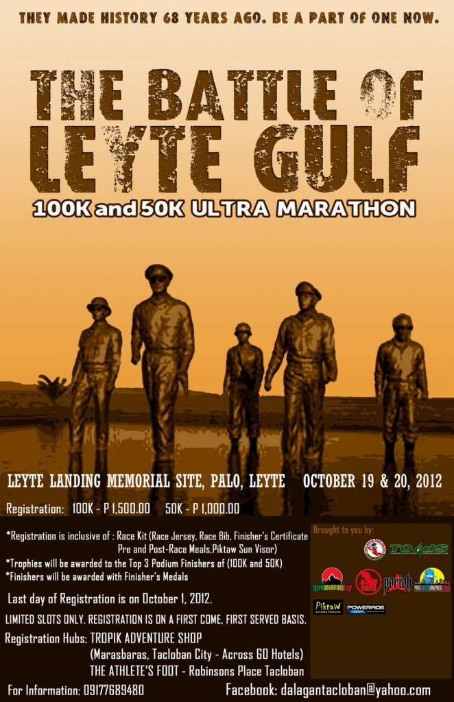 battle-of-leyte-gulf-ultra-marathon-2012-poster