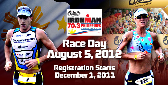 Cobra Ironman 70.3 Philippines 2012 race results and photos
