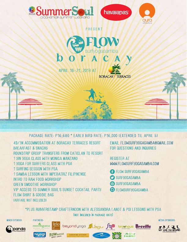 flow-yoga-surf-samba-retreat-boracay-2013-poster