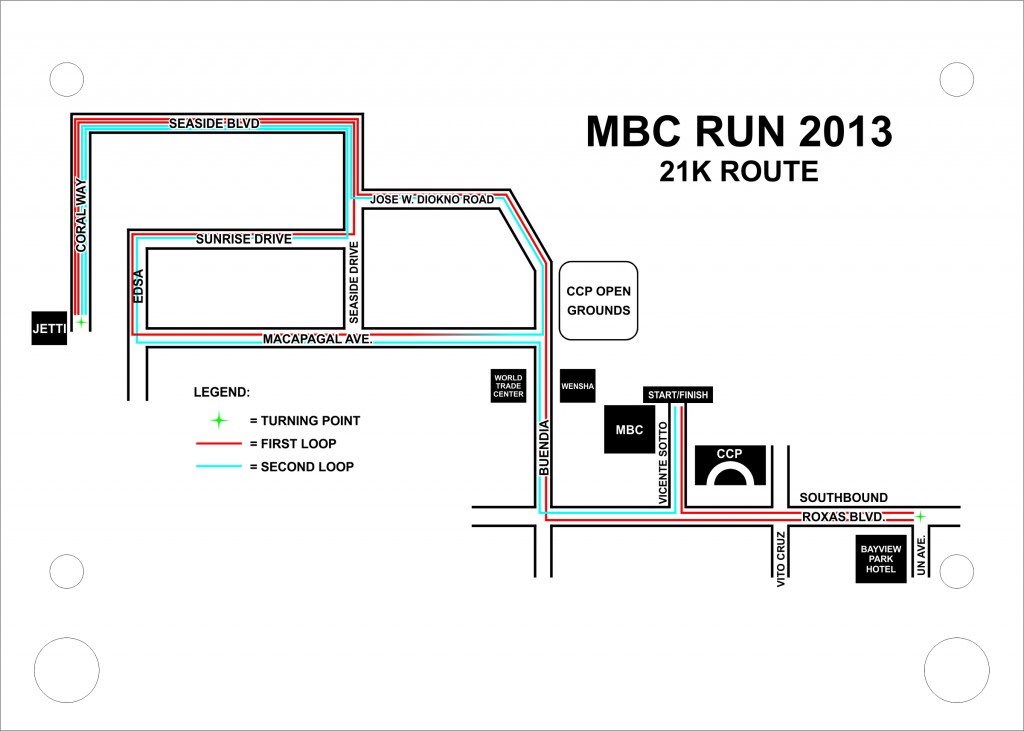 Manila Map Clean Manila Bay Clean-up Run 2013 | Pinoy Fitness