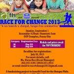 Race for Change 2013- September 1, 2013 race-for-change-2013-poster