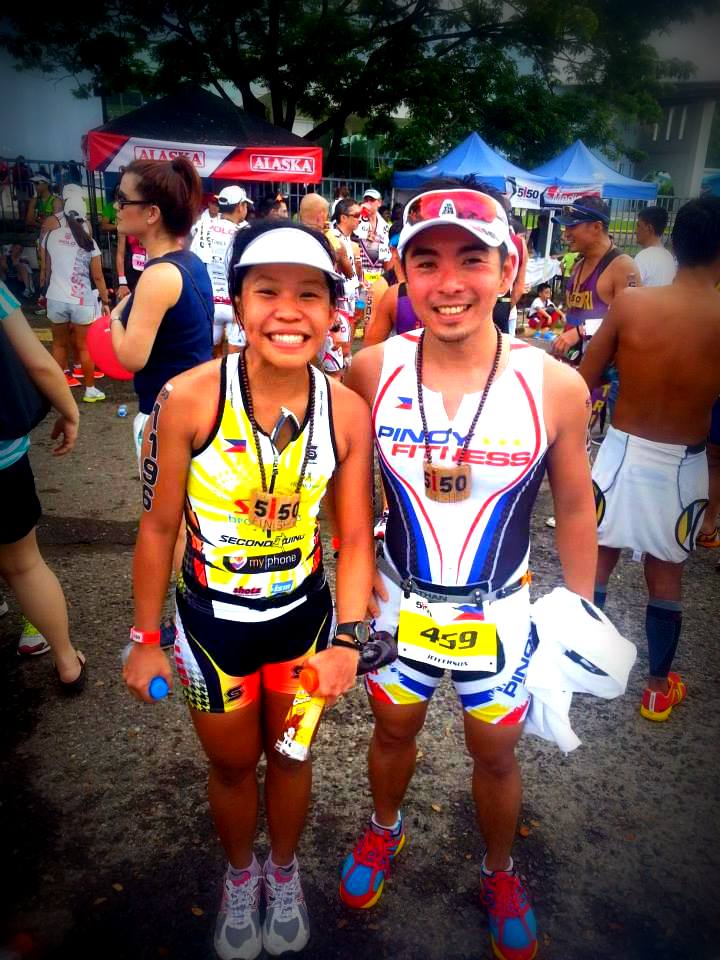 with Jona who bagged 3rd place in her age group!