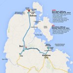 100-islands-100k-ultra-international-marathon-2014-route-map