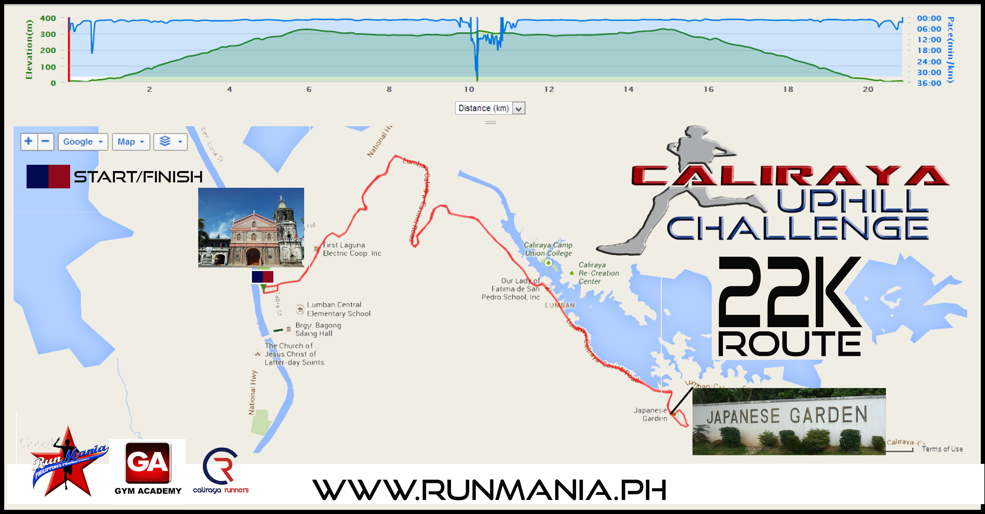 Gym-Academy-(GA)-Caliraya-Uphill-Challenge-route-map