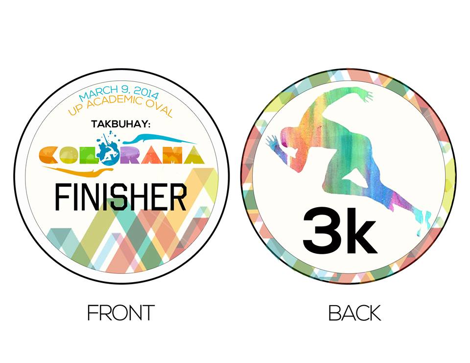 colorama-a-color-fun-run-medal-3K