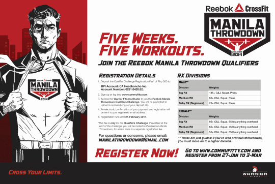 Manila Throwdown Qualifiers Poster 2014