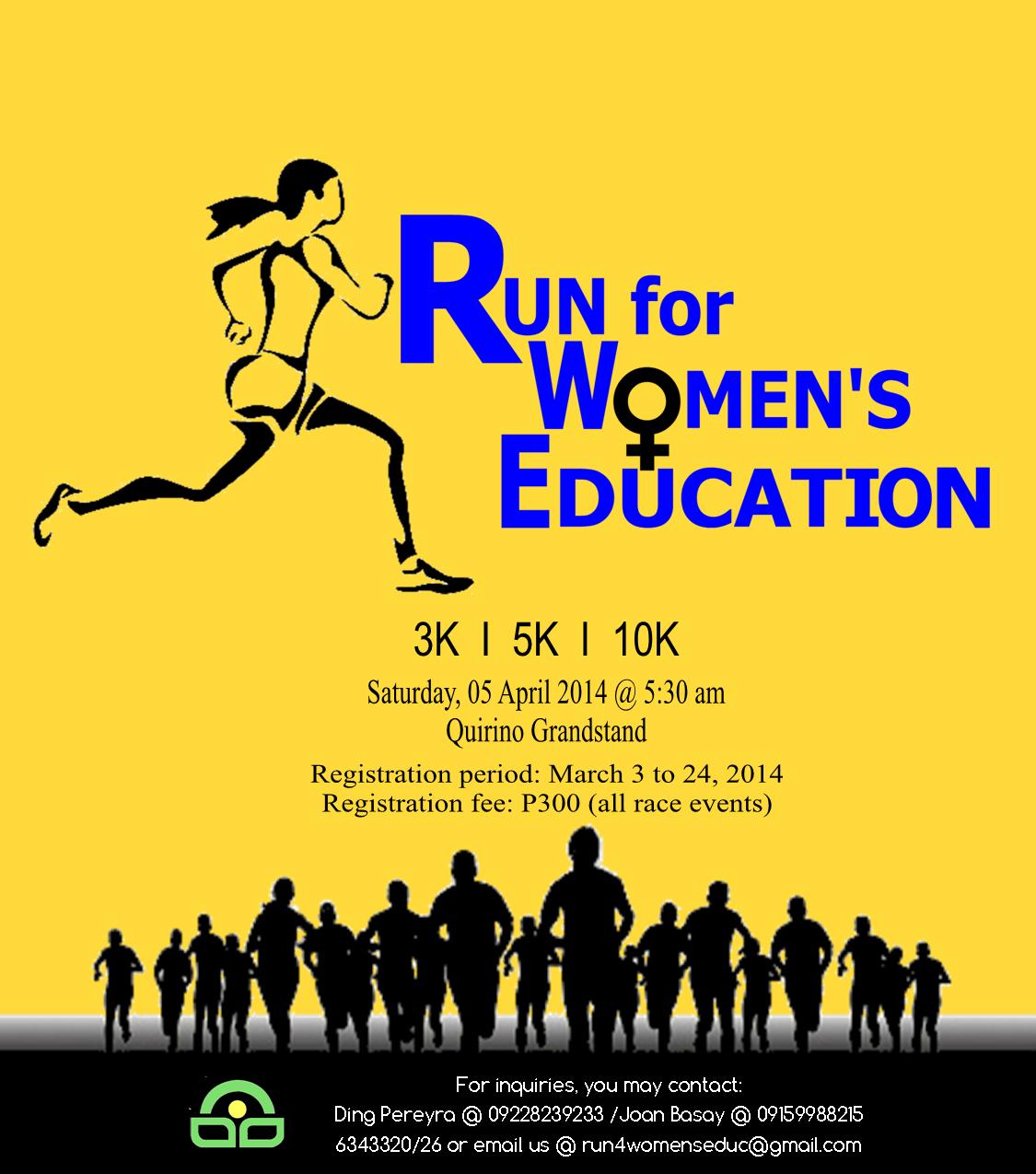 run-for-women's-education-2014-poster