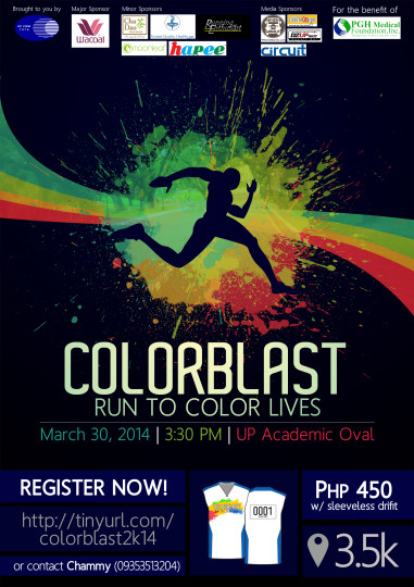 colorblast-summer-run-2014-poster