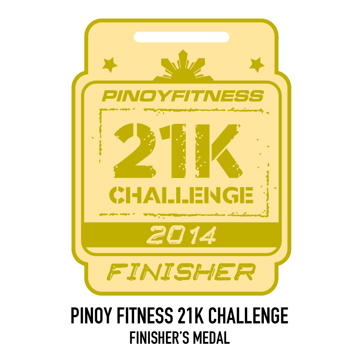 21ChallengeFinalMedal Pinoy Fitness