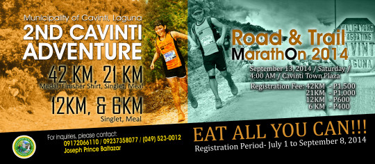 2nd-cavinti-adventure-road-and-trail-marathon-2014-poster