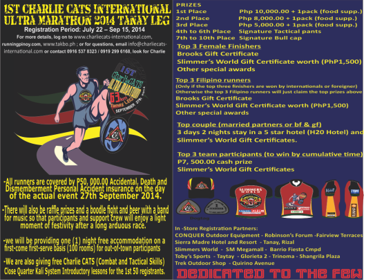 the-1st-charlie -cats-international-ultramarathon-63K-tanay-leg-2014-poster